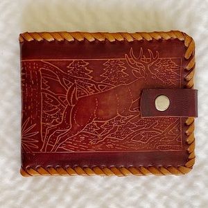 Hand carved Wallet